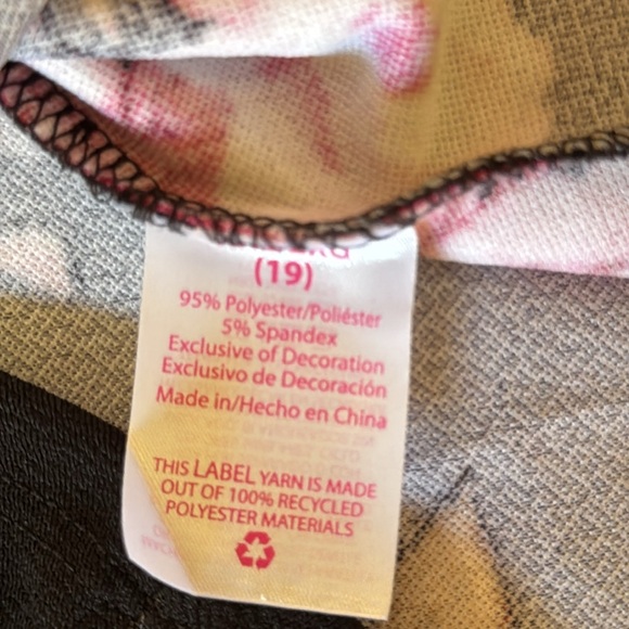 NO BOUNDARIES. NWT. Black/Pink Floral, Sleeveless Dress. Size 2X. Halter… - Picture 9 of 12